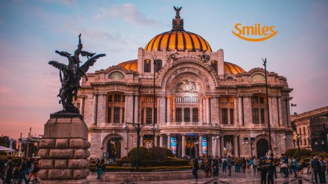 Voe de São Paulo para o México por R$ 950 ou 49 mil milhas Smiles + taxas o trecho