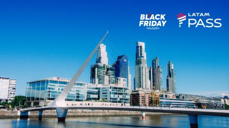 Voe para Buenos Aires a partir de R$ 325 + taxas ou 14.624 pontos LATAM Pass