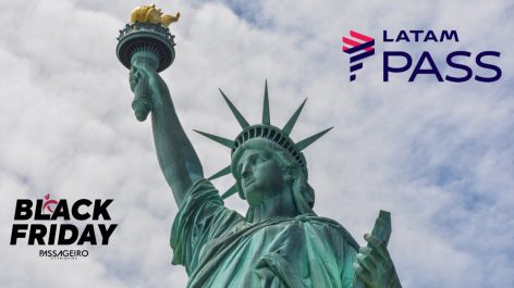 Voe para Nova York por R$ 991 ou 42 mil pontos LATAM Pass + taxas com a Livelo