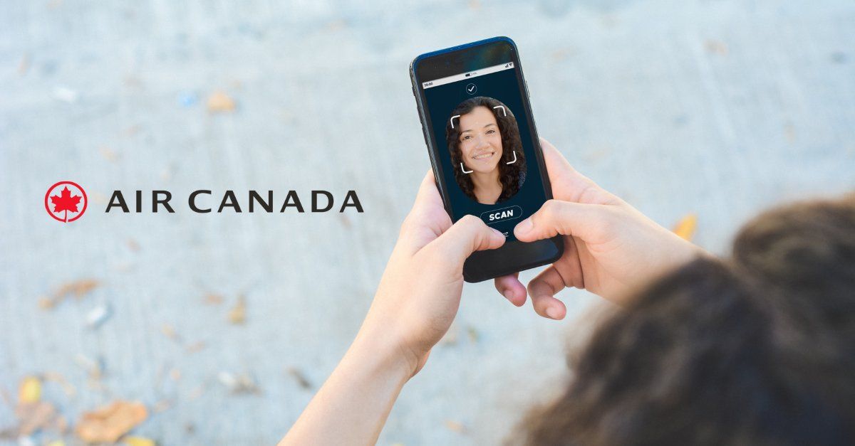 Air Canada Reconhecimento Facial