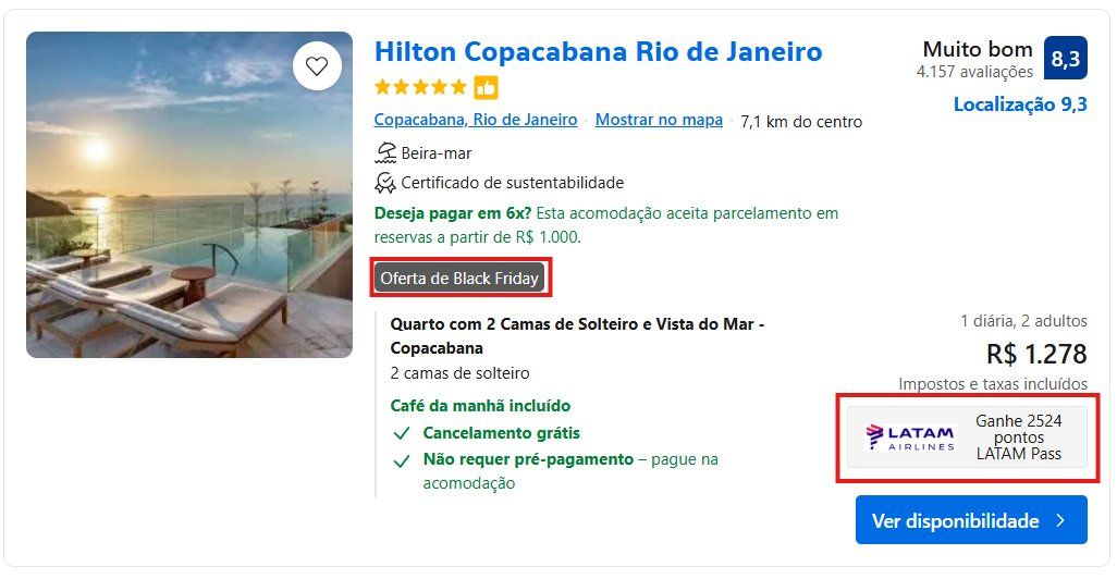 Booking Desconto