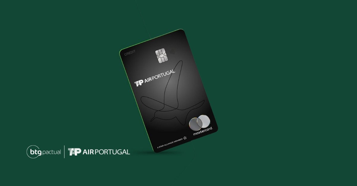 Cartão TAP BTG oferece cashback no IOF em compras internacionais