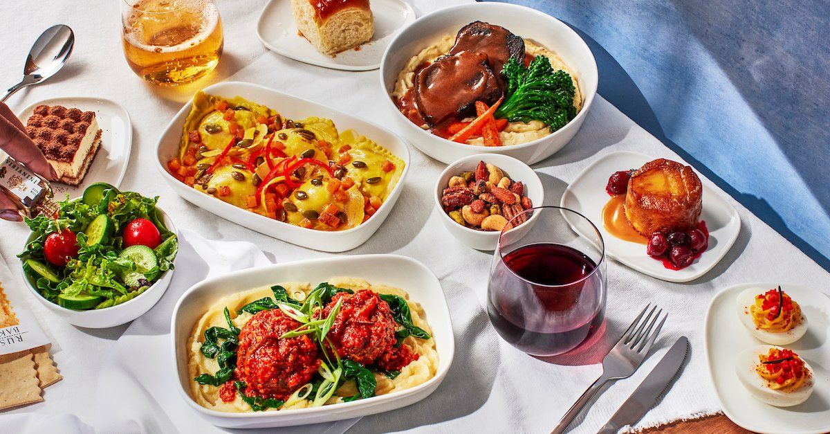 Delta menu bordo