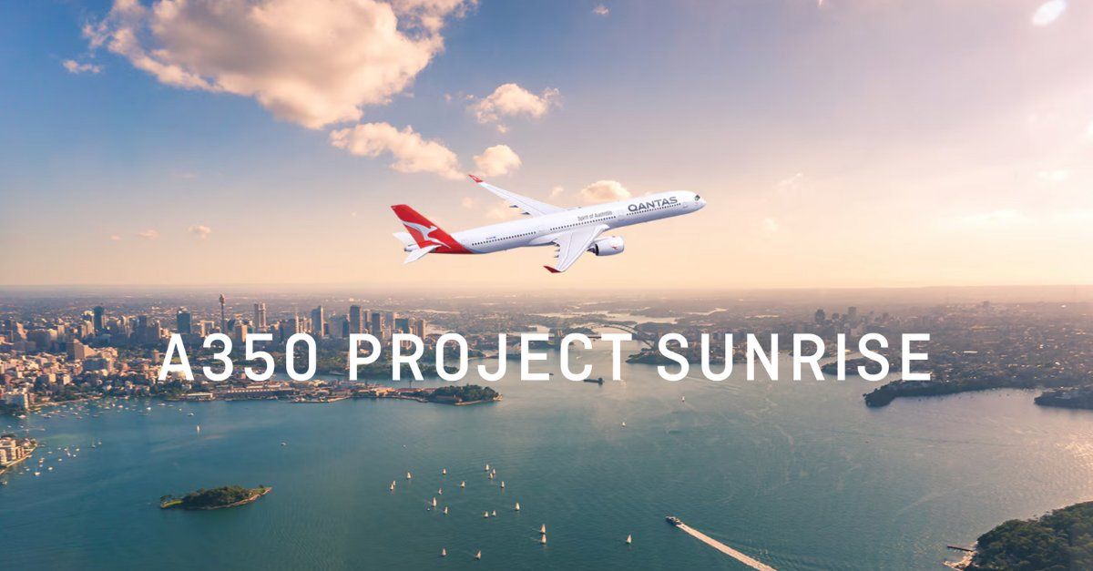 Projeto Sunrise Qantas