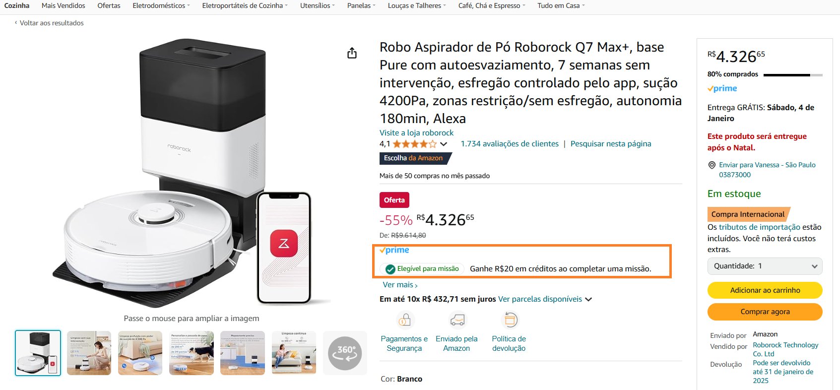 Amazon crédito