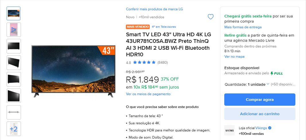 Mercado Livre Livelo