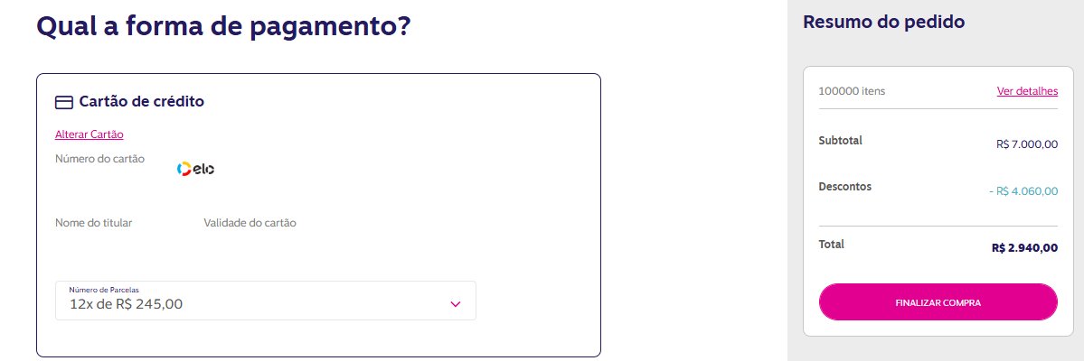 pontos livelo desconto