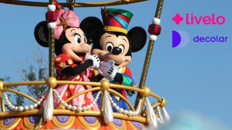 Só hoje! Ganhe 10 pontos por real em ingressos dos parques da Disney com a Livelo e Decolar