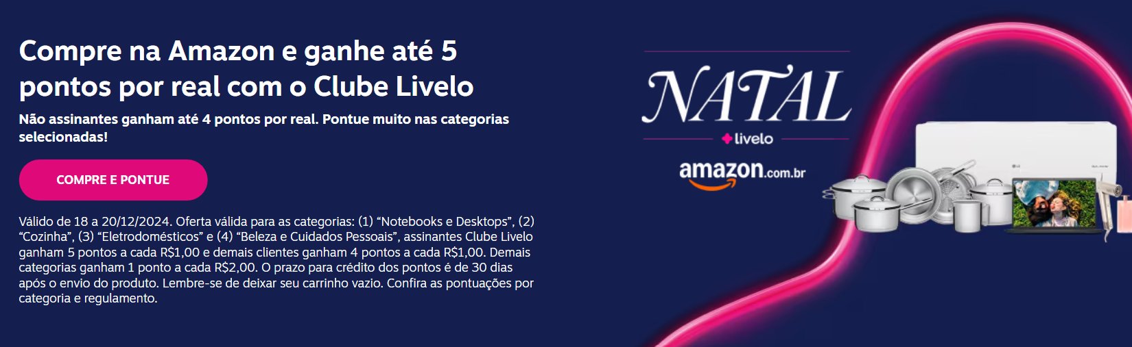 Livelo Amazon Pontos
