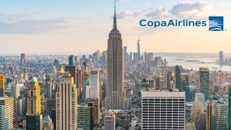 Muito bom! Trecho na Classe Executiva da Copa Airlines para Nova York por R$ 2.866 ou 181 mil pontos Azul + taxas