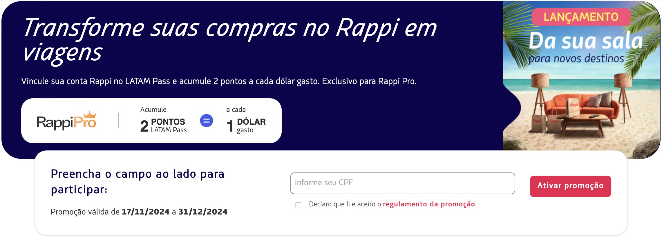 Rappi LATAM Pass