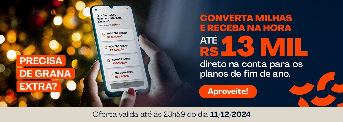 PaGol milhas dinheiro