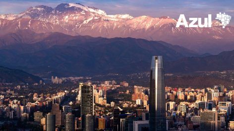 Muito bom! Executiva da Turkish Airlines para Santiago a partir de R$ 874 ou 64.000 pontos Azul Fidelidade + taxas