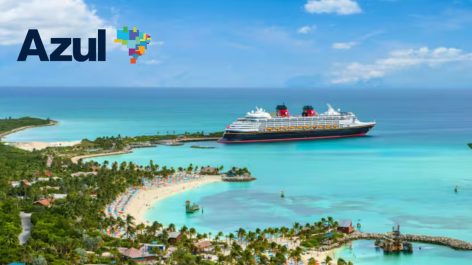 Aja rápido! Resgate um pacote de viagem Disney Land and Sea para até 4 pessoas por 400.000 pontos Azul
