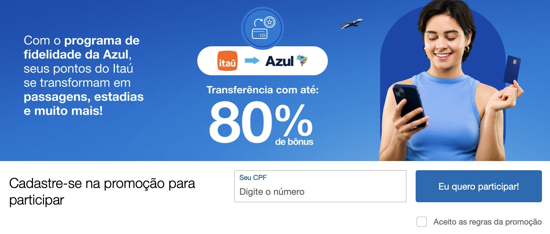 Azul Itaú