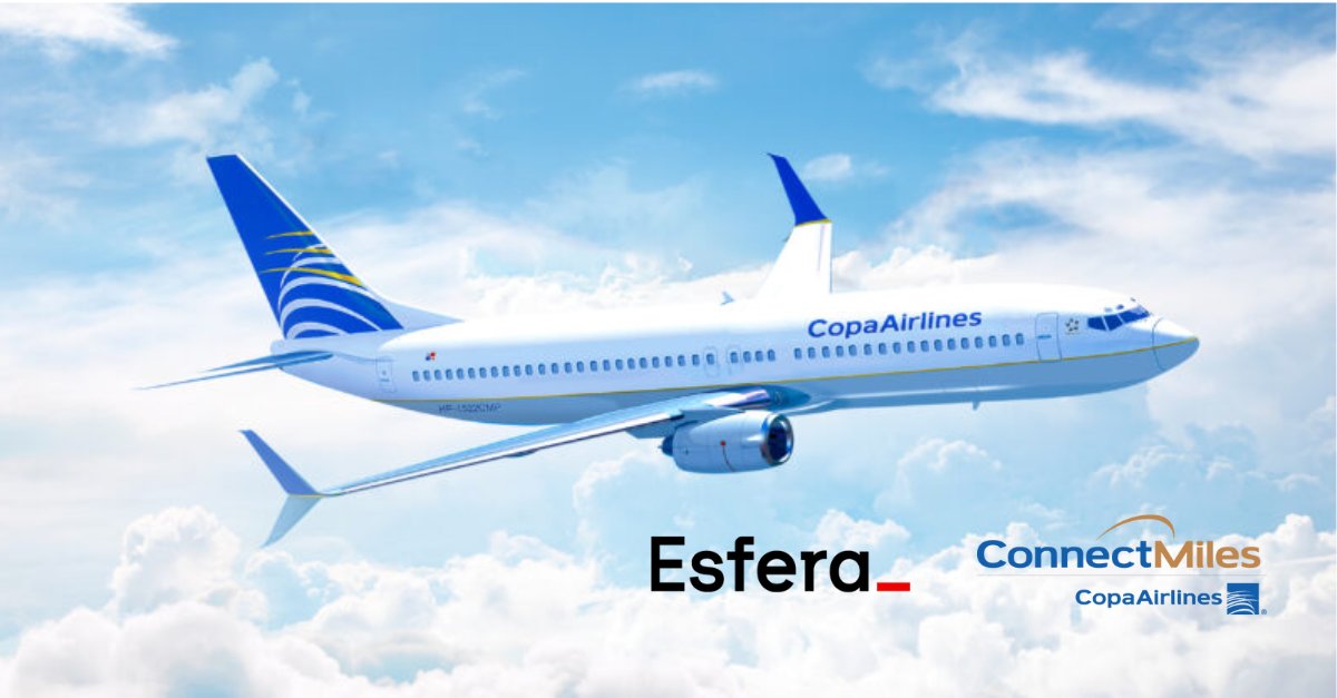 Esfera oferece até 50% de bônus nas transferências para o ConnectMiles