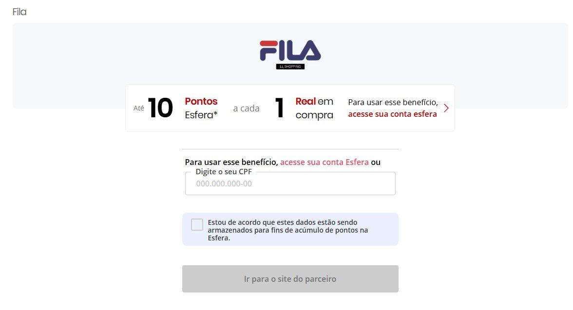 Pontos Esfera Parceiras