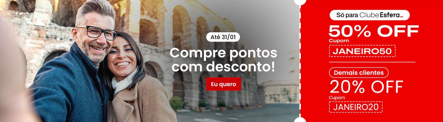 Compra Pontos Esfera Desconto