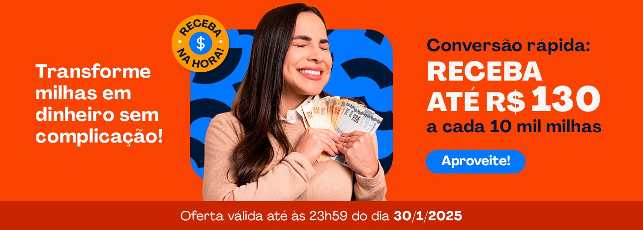 PaGol milhas dinheiro
