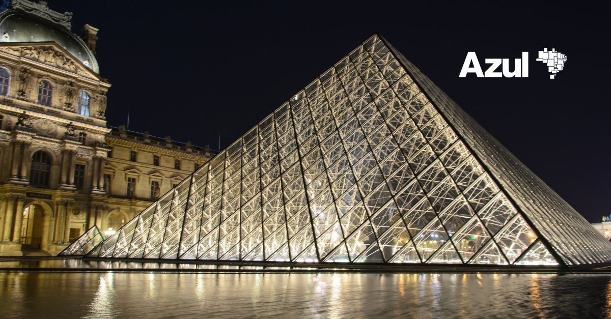 Azul Paris pontos