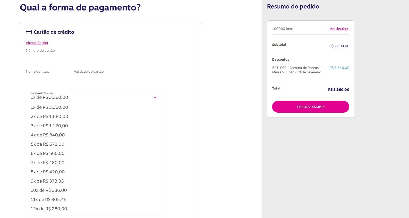 Compra Pontos Livelo Desconto