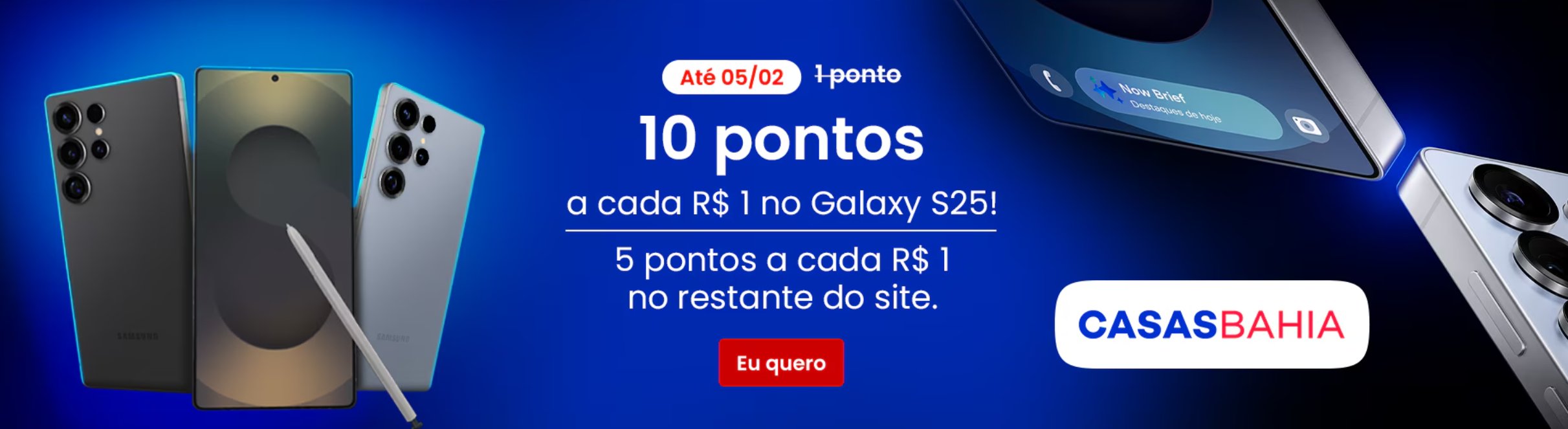 Esfera pontos Casas Bahia
