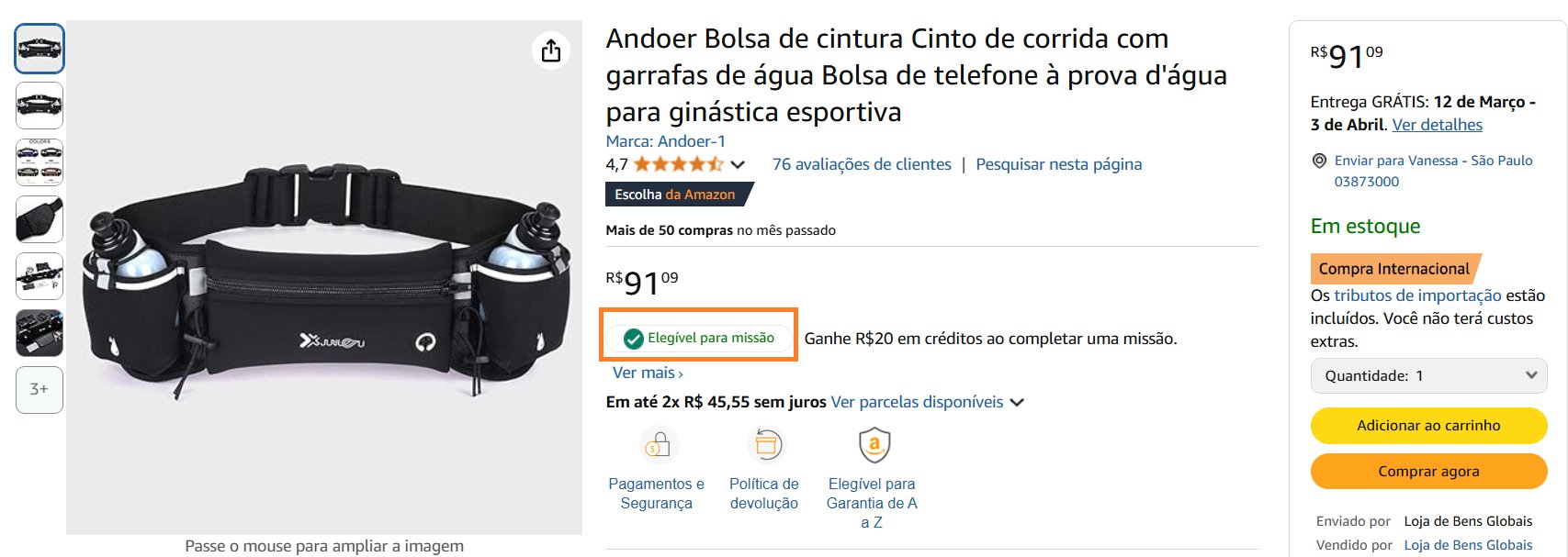 missões amazon