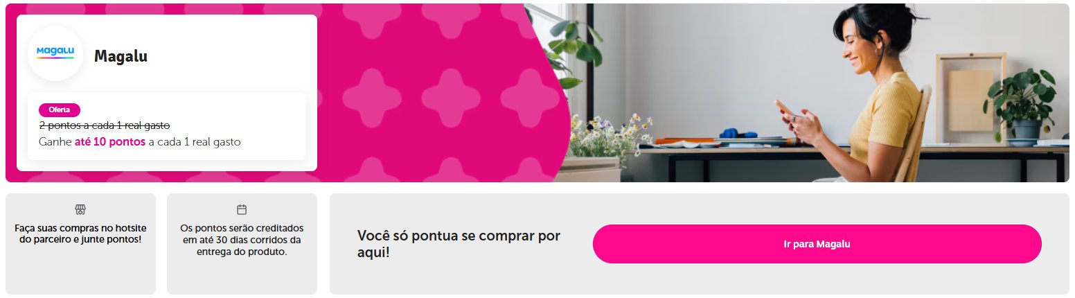 Livelo Magalu Pontos