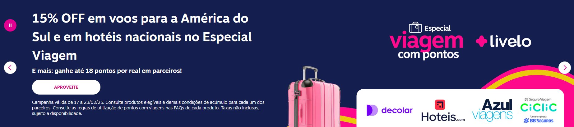 Livelo Desconto