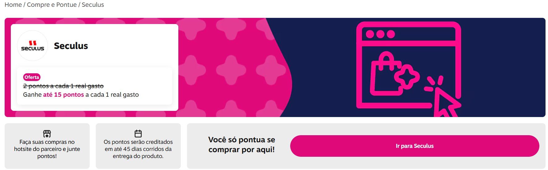 Livelo Seculus