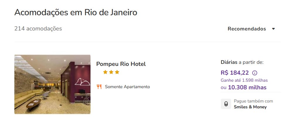 Ofertas relâmpago Smiles