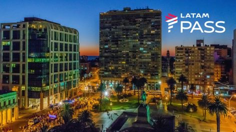 Voe para Montevidéu a partir de R$ 437 ou 17.888 milhas LATAM Pass + taxas por trecho