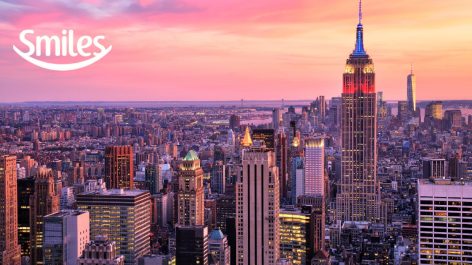 Voe para Nova York em Executiva a partir de R$ 3.207 ou 212 mil milhas Smiles + taxas por trecho