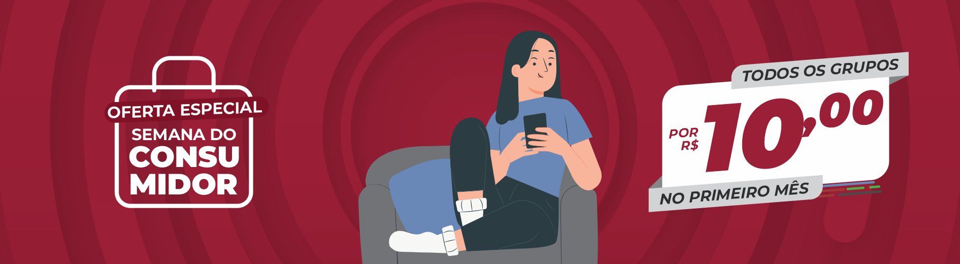 Receba alertas no WhatsApp por R$ 10 no primeiro mês
