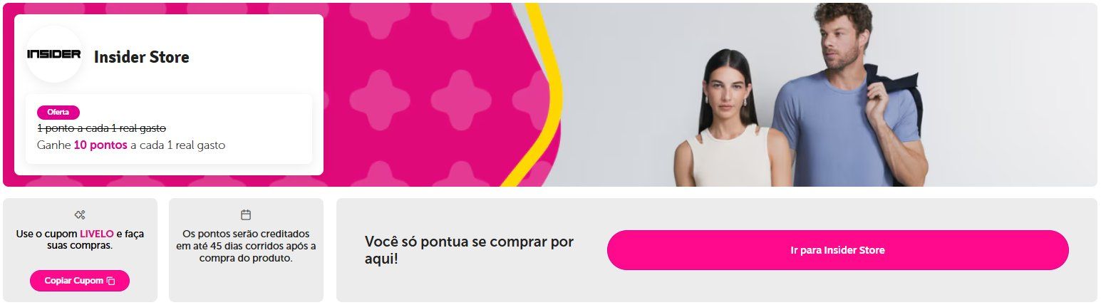 Livelo Pontos Insider