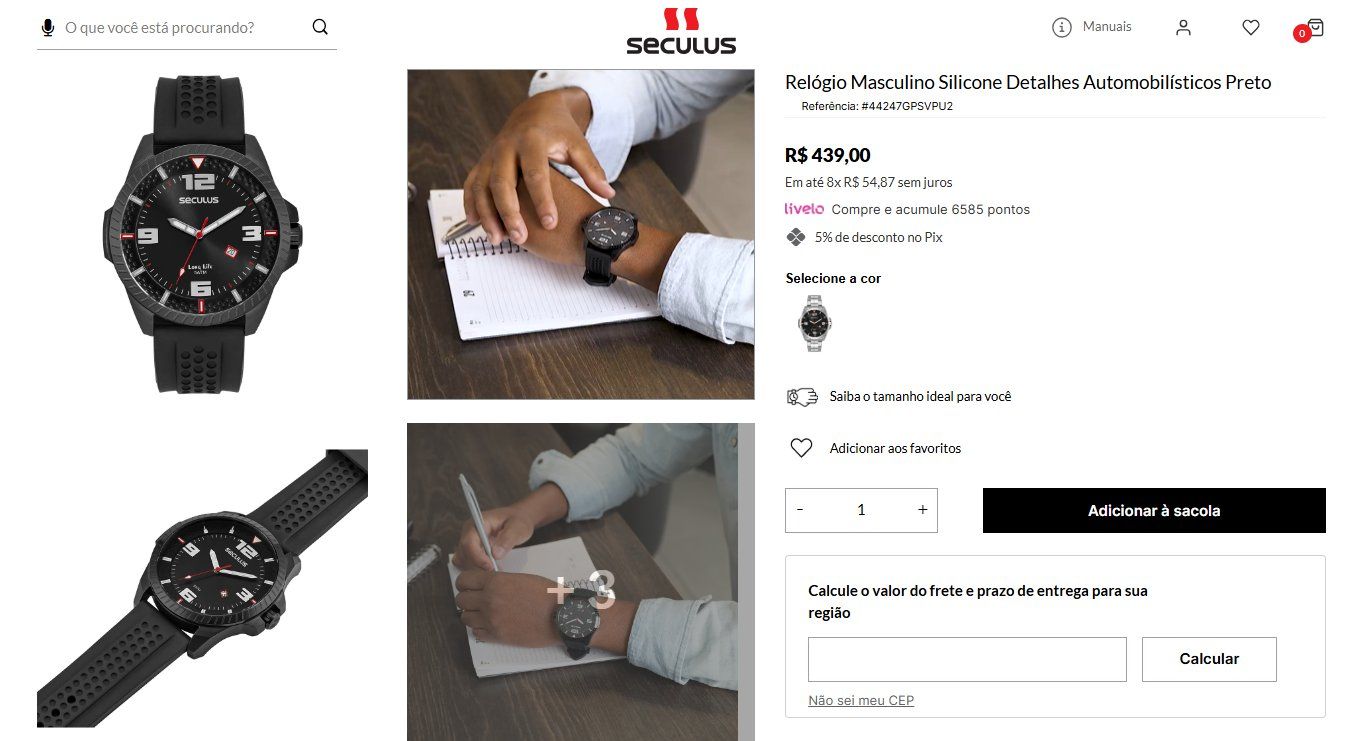 Livelo Pontos Seculus