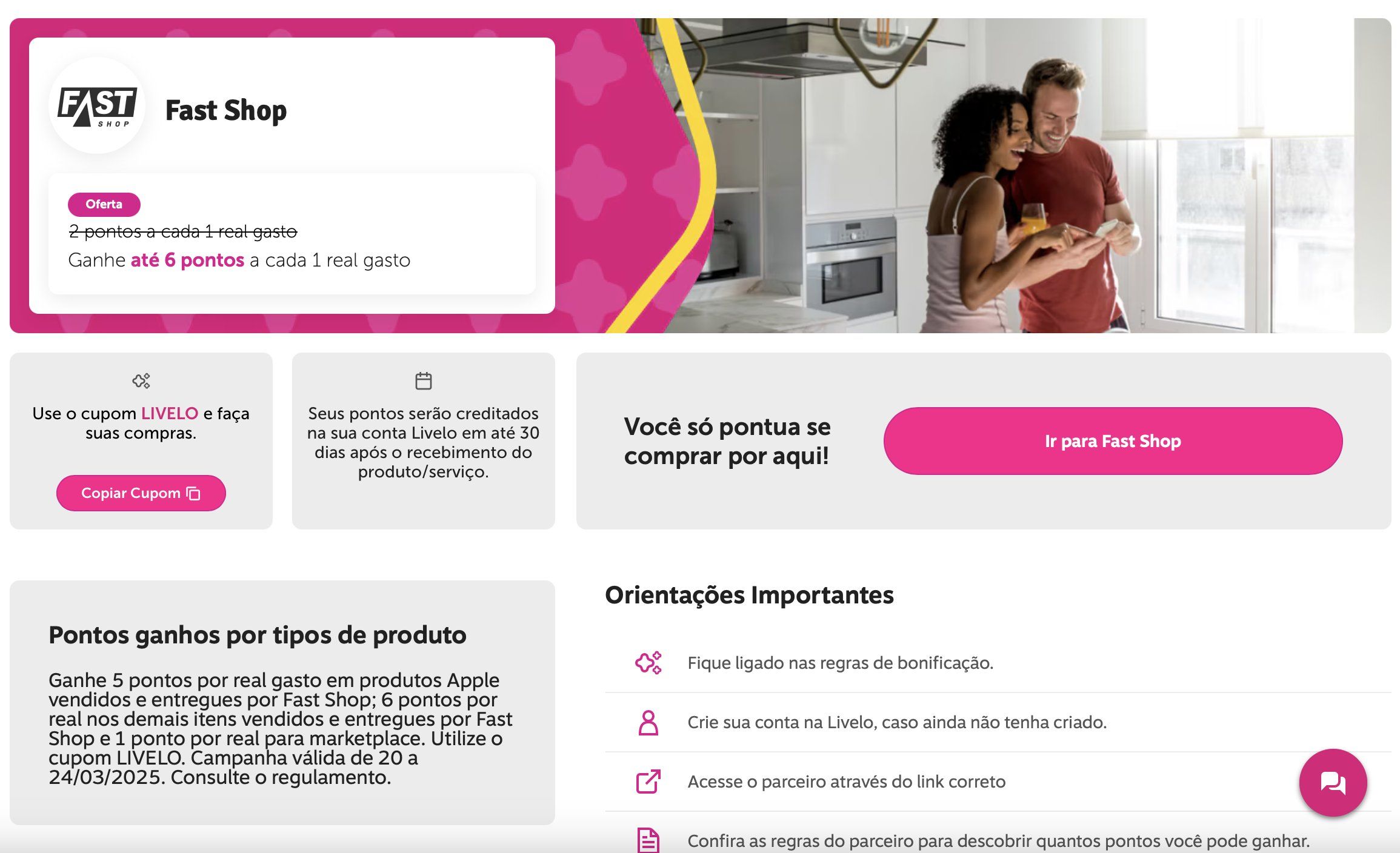 Livelo Fast Shop