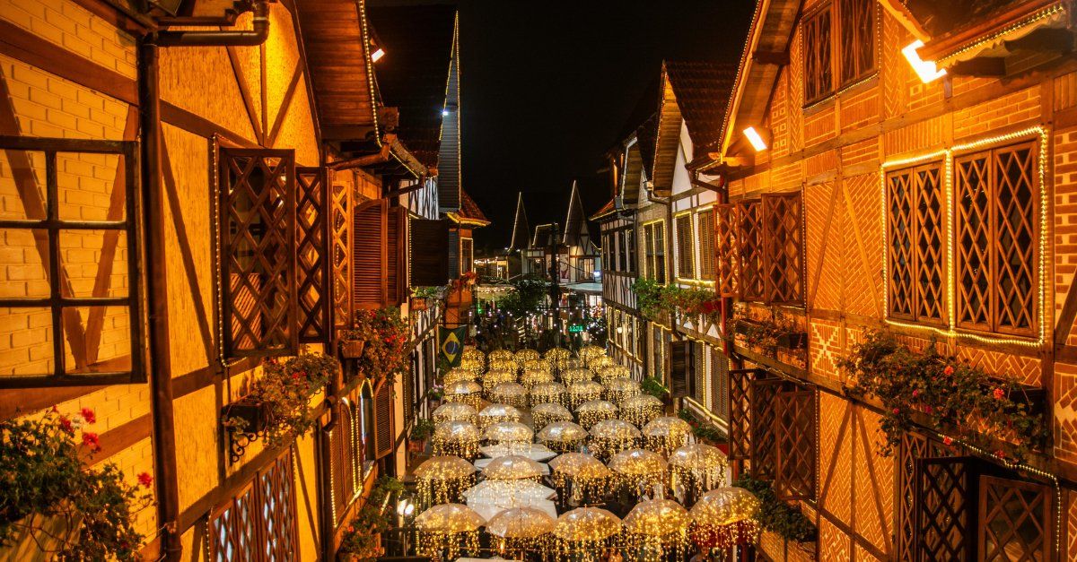 rua em campos do jordão