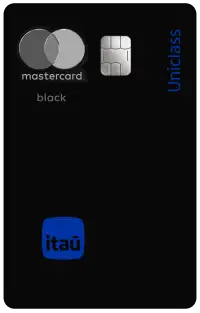 Cartão Itaú Mastercard Black Uniclass