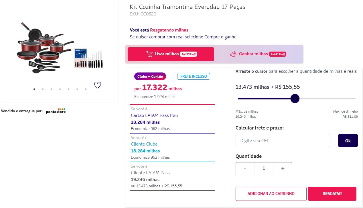 Shopping LATAM Pass