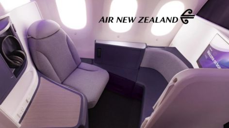 Air New Zealand apresenta novas cabines de seu Boeing 787-9