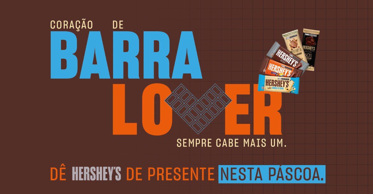 Azul e Hershey's