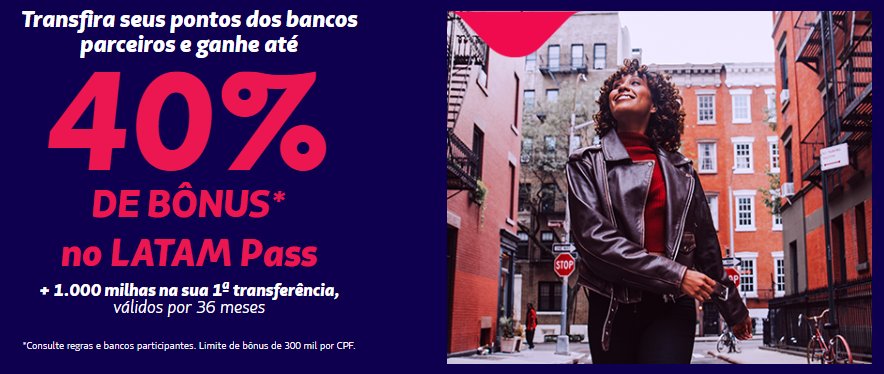 LATAM Pass Transferências Pontos