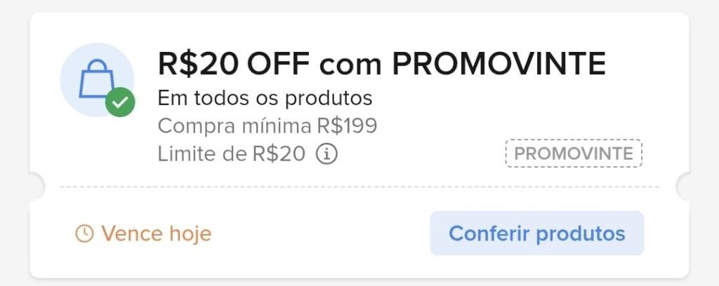 Cupons Mercado Livre