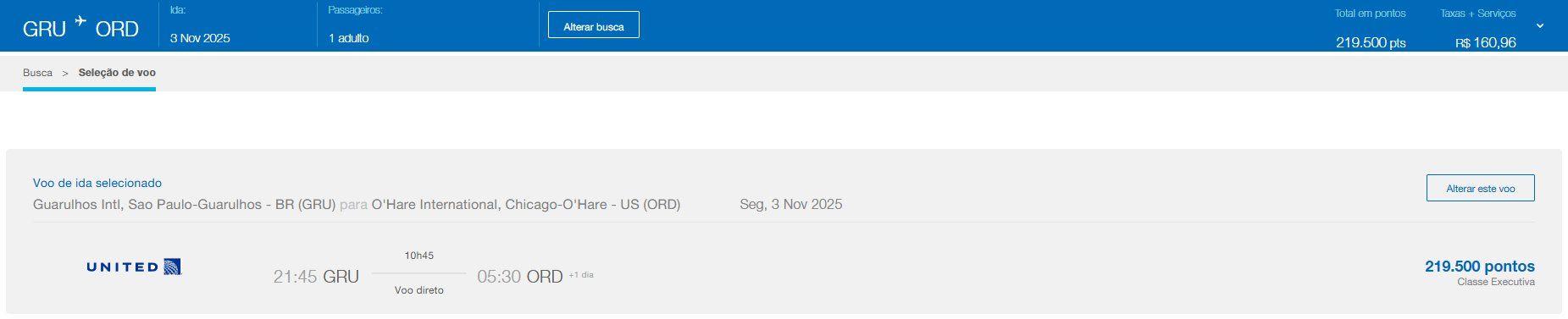 United Executiva Chicago