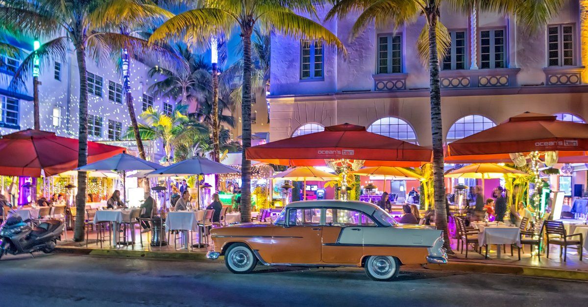ruas em miami