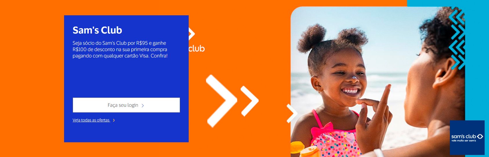 Sam's Club e Visa