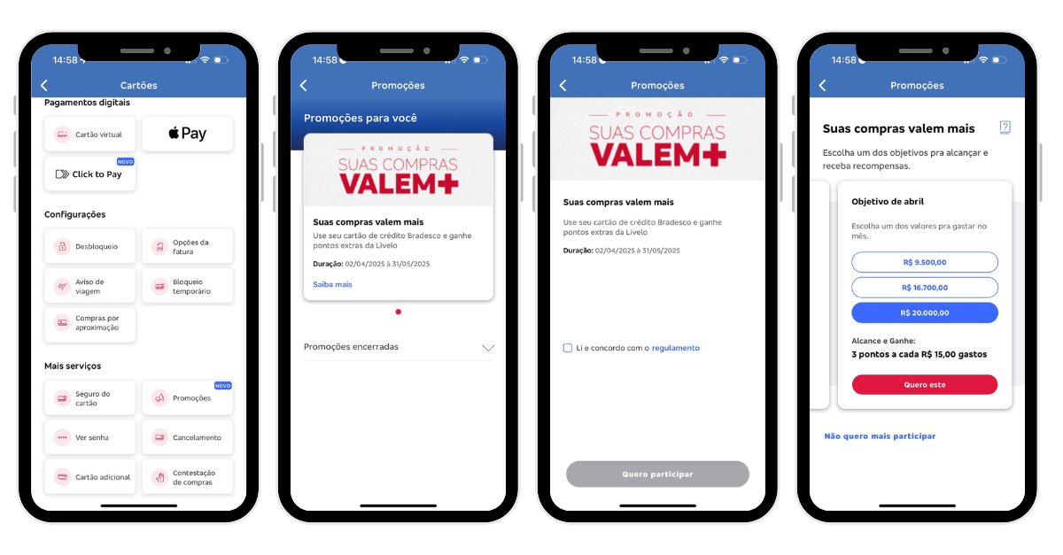 Suas compras valem+