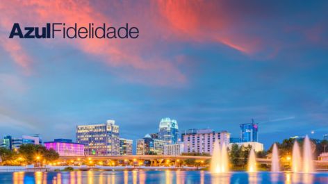 Alerta de disponibilidade! Voe de Belo Horizonte para Orlando a partir de 58 mil pontos Azul + taxas