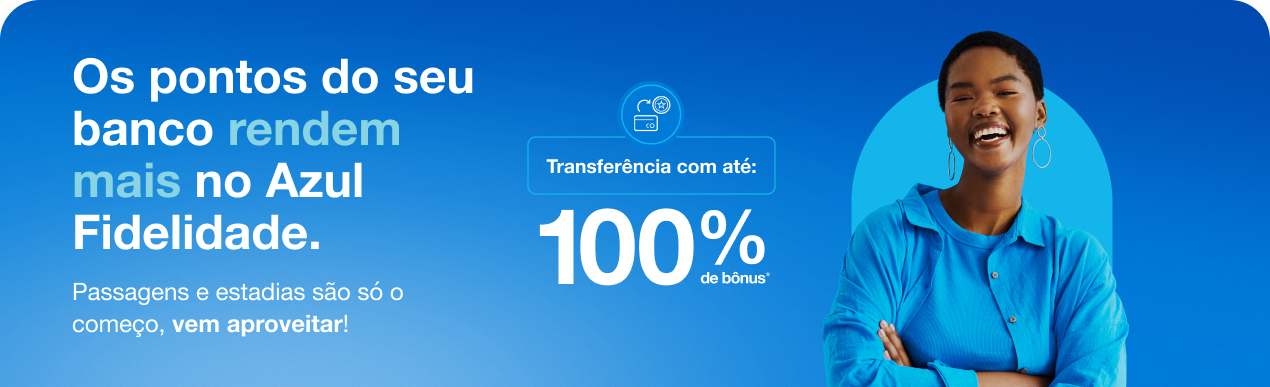 Azul Transferências Cartões